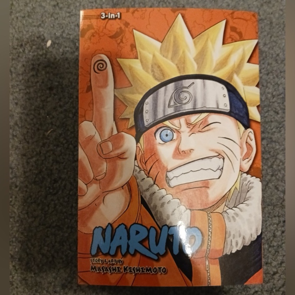 Naruto 3-in-1 Manga Volume
